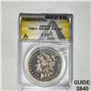 1890-CC Taibar Morgan Dollar ANACS F12 SILVER