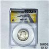 1943-S 25c Washington ANACS MS 64