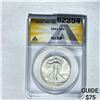 1941 50C Walking Liberty ANACS AU 58