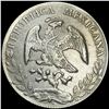 Image 2 : 1889Cn AM Mexico Silver 8 Reales Cap&Ray NEARLY UNCIRCULATED