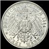 Image 2 : 1914-G Boden Silver 3 reichsmark UNCIRCULATED