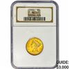 Image 1 : 1903 $5 Gold Half Eagle NGC MS63