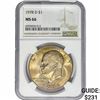 Image 1 : 1978-D Eisenhower Dollar NGC MS66