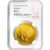 Image 1 : 1915 Austria Gold 100 Corona 0.9802oz NGC MS63 Restrike