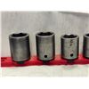 Image 2 : Snap-On 10 Piece 1/2" Drive Impact Shallow Impact Socket Set