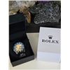 Image 8 : ARTIZANAL FULLY AUTOMATIC BLACK ROLEX SKELETON HIGH END REPLICA WATCH. BLACK DIAL, GOLDEN MARKERS. B