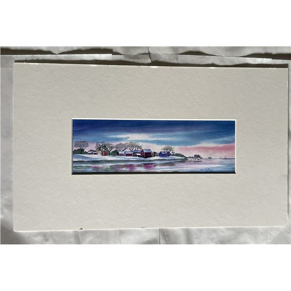 Ron Buffon watercolor 10”x15” limited print 10/100