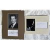 Image 1 : Arnold Schwarzenegger and Jesse Jackson matted and signed photos. No COA