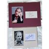 Image 1 : Rodney Dangerfield Christopher Lloyd signed framed photos . No COA