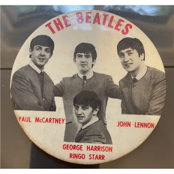 Original Beatles pin. 3.5” Official Licensed