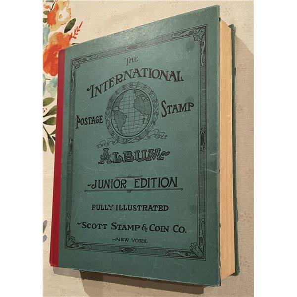 1935 International postage album. No stamps