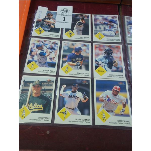 Collector Baseball Trading Cards - 9