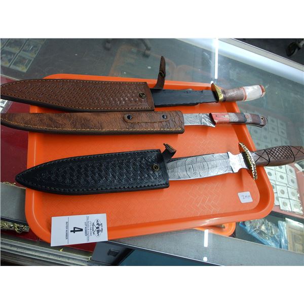 3-Knife w/ Sheath - 3 X $