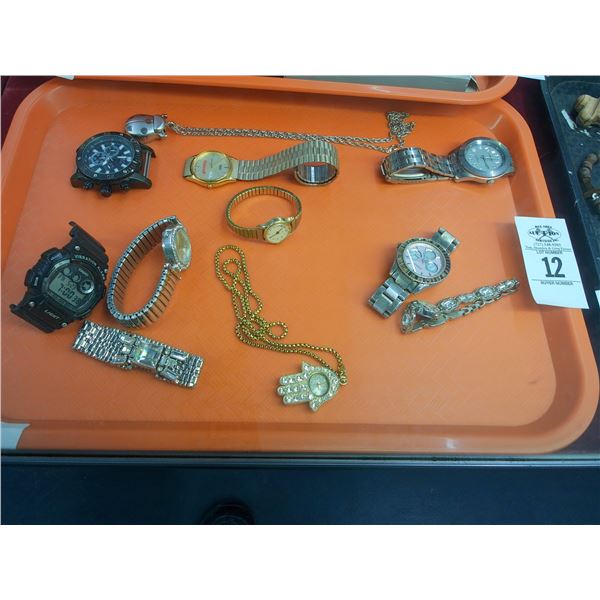11-Fossil/Other Sports/Ladies/Necklace Watch - 11 X $