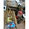 Image 1 : Vintage Lanterns, Sprinkler, Dough Roller Lamps, Lecturn