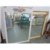 Image 1 : Floral/Distressed Large Mirrors - 2 - No Shipping