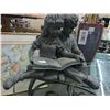Image 2 : Potted Silk Floral, Plastic Statuary Kids Reading