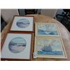 Image 1 : Talllship, Beach Scene Wall Art - 4