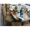 Image 2 : Oval Dining Table w/8 Chairs
