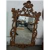 Image 1 : Ornate Plastic Framed 5' Wall Mirror - No Shipping