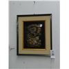 Image 1 : Framed Oriental Artwork - 15  X  18