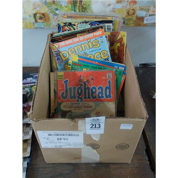 Asst. Vintage Comics w/Jughead, Dennis the Menace, Richie Rich, Others