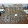 Image 1 : Gold Rimmed Stemware - Large Lot