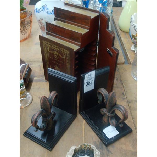 Bookends, Book Style Disc. Cabinet