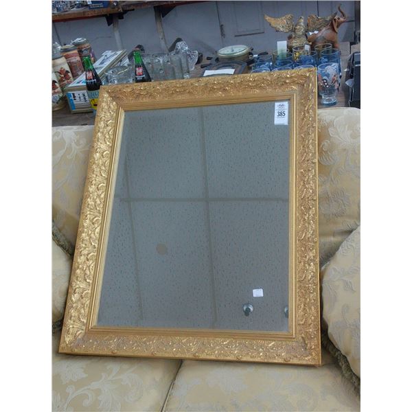 Gold Guild Framed Mirror - 24  X  36  - No Shippinng