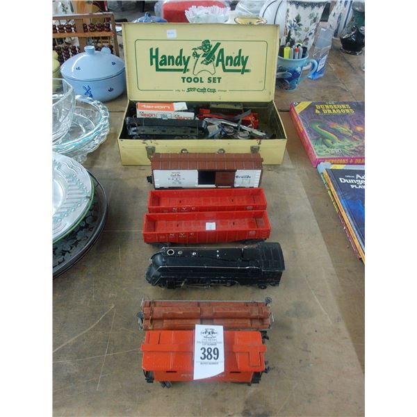 Lionel Locomotive, Train Cars, Tracks, Accessories