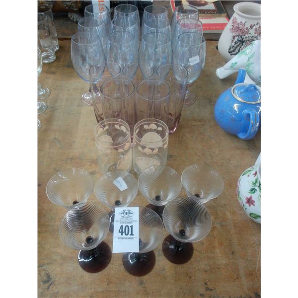 Asst. Glassware/Stems
