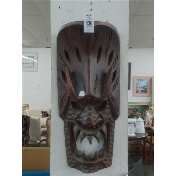 Carved Gargoyle Mask