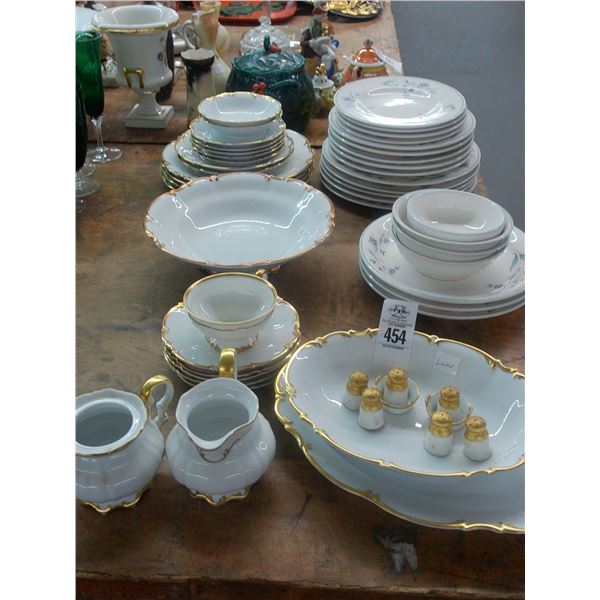 Golf Rimmed, Phaltzgraff Floral Dishes, Pitchers