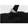 Image 2 : 14K WG Diamond Ring w/16 Square Cut Diamonds, Channel Set 13.0g - Replacement