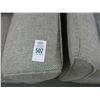 Image 2 : Grey Cloth Oversized/Swivel Armchairs - Set of 2