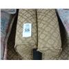 Image 2 : Brown Cloth Queen Anne Wingback Recliners - Pair
