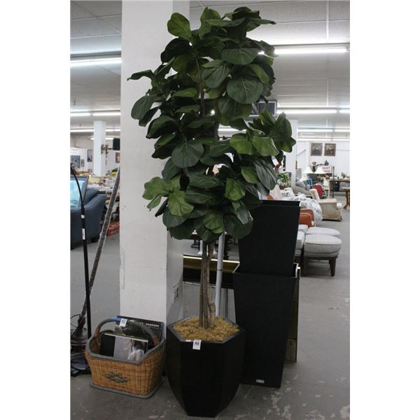 Potted Silk Lighted Tree