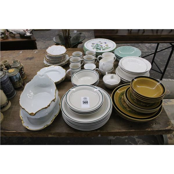 Asst. Dishes