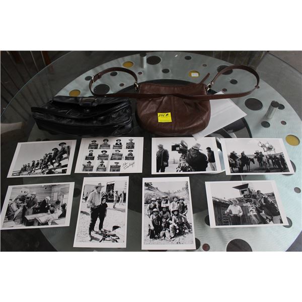 Collection of Cowboy/John Wayne Black/White Prints,