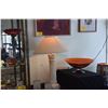 Image 3 : PAIR COLUMN TABLE LAMPS W/SHADES (33")  (PAIR)