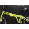 Image 3 : MINI FOLDING BICYCLE (SOLD BY MINI COOPER), ORIGIN: GERMANY SER. #M6U800000
