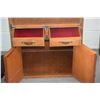 Image 4 : PAIR WOOD ASIAN CABINETS W/2 DRAWERS & 2 DOORS (22 1/2" X 16 3/4" X 12") (PAIR)