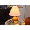 Image 1 : MID CENTURY CERAMIC TABLE LAMP W/SHADE