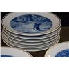 Image 2 : MEISSAN PORCELAIN CHRISTMAS PLATES (11 PCS)
