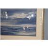 Image 2 : FRAMED WATERCOLOR PAINTINGS, SAILBOATS; SIGNED JEANNE ROBERTSON (40 1/2" X 33 1/2")