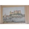 Image 2 : FRAMED ILLUSTRATIONS OF CHATEAU DE MEISSEN (2 PCS)