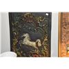 Image 2 : CAST IRON PANEL, HORSE (14 1/2" X 19 3/4")