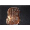 Image 2 : CHINESE INK STONE IN BOX W/INSCRIPTIONS (10 1/4" X 6")