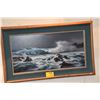 Image 1 : KOA FRAMED GICLEE, "LIGHT OF THE MIDNIGHT SEA"; SIGNED TABORA (ROY) (48" X 30")