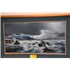 Image 3 : KOA FRAMED GICLEE, "LIGHT OF THE MIDNIGHT SEA"; SIGNED TABORA (ROY) (48" X 30")